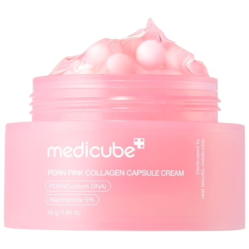 Medicube PDRN Pink Collagen Capsule Cream – niisutav ja pinguldav kapselkreem, 55g