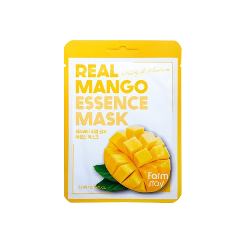 Farmstay Real Mango Essence Mask - mango ekstrakti ja hüaluroonhappega kangasmask, 23ml