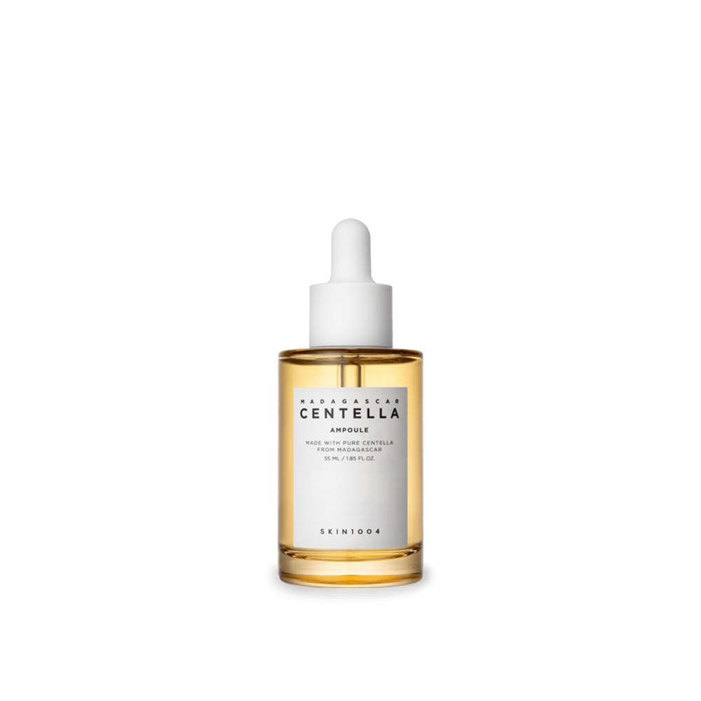 Skin1004 Madagascar Centella Ampoule läbipaistval taustal 