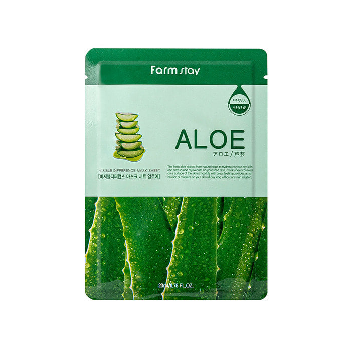 Farmstay Visible Difference Mask Sheet Aloe