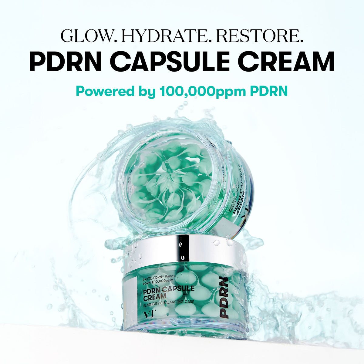 VT Cosmetics PDRN Capsule Cream 100 - укрепляющий капсульный крем с PDRN 50мл