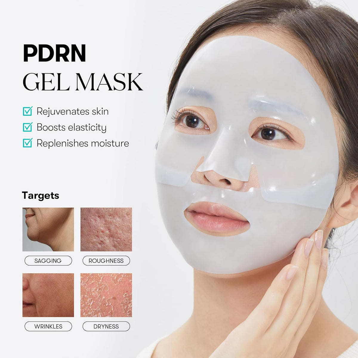 VT Cosmetics PDRN Hydrogel Mask - восстанавливающая гидрогелевая маска с PDRN