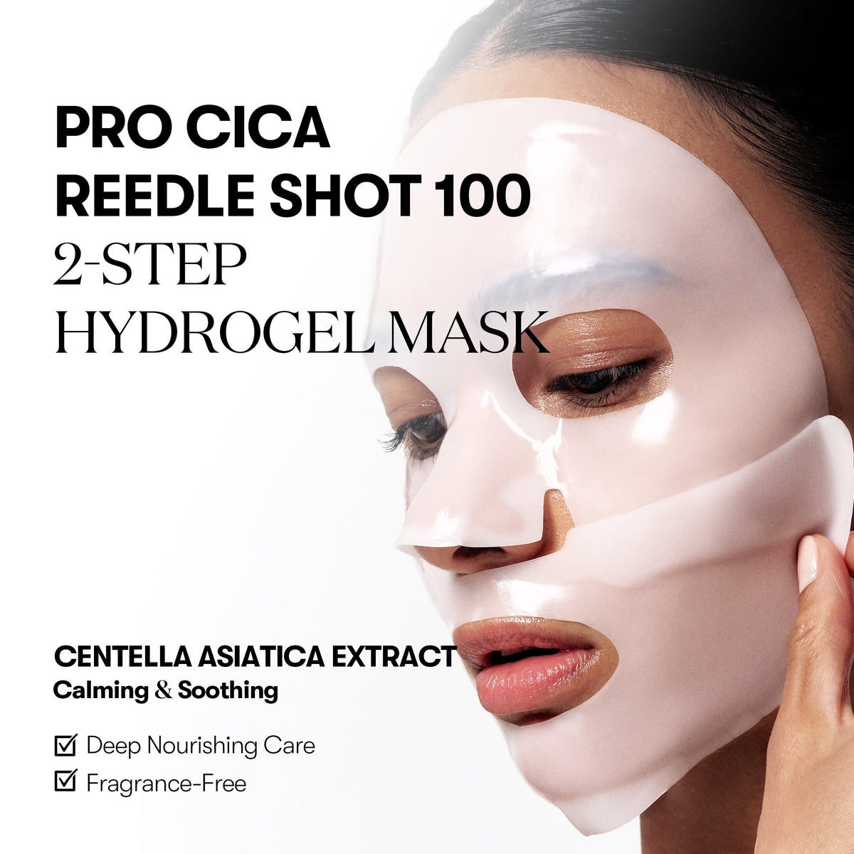 VT Cosmetics Pro Cica Reedle Shot 100 2-Step Hydrogel Mask - rahustav kaheastmeline mask 1tk